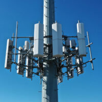 Cell,Tower,Inspection,Photo,Blue,Sky