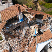 The,Destroyed,Luxury,House,After,The,Earthquake.
